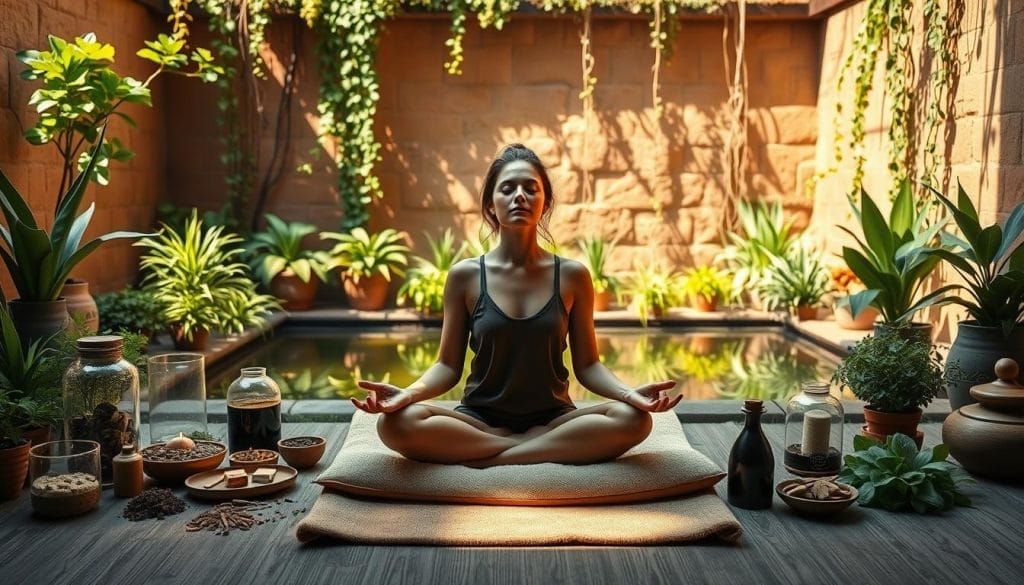 Ayurvedic stress management